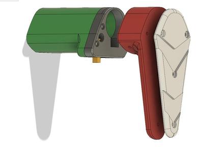 PDW Style Stock for M4 buffer tube