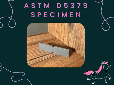 ASTM D5379 Shear test specimen 