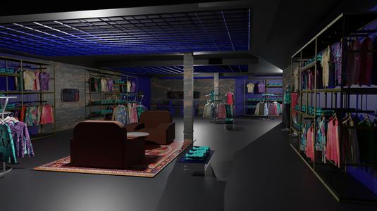 Clothing Store interior