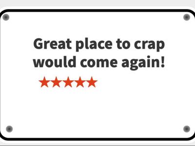 Great place to crap