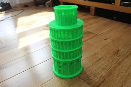 Mini Tower of Pisa case for Google OnHub