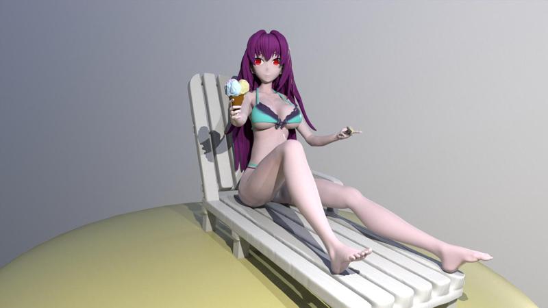 Summer Scathach Skadi - Fate/Grand Order