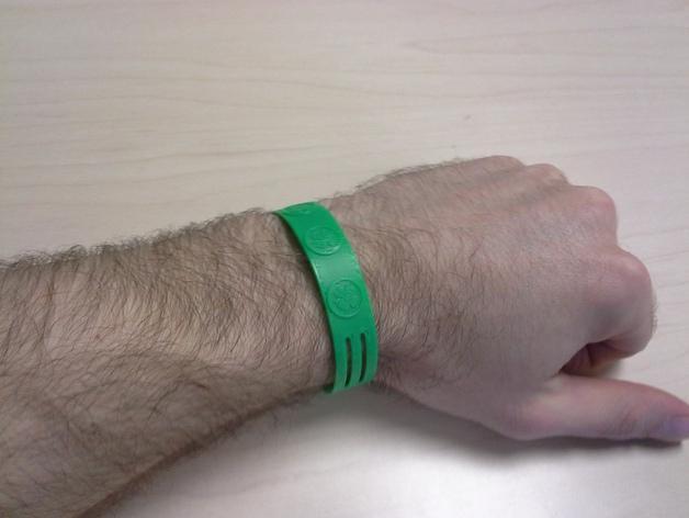 Shamrock Wristband - St. Patrick's Day