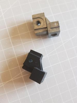 Door mount replacement for DORMA TS 90 Impulse