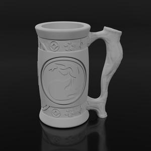 Red Mana-Inspired Can Holder/Koozie for Magic the Gathering Enthusiasts