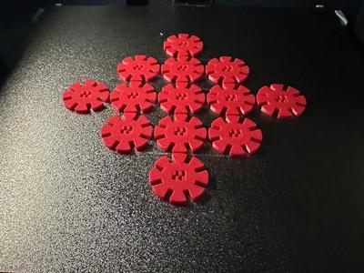 Snowflake pieces