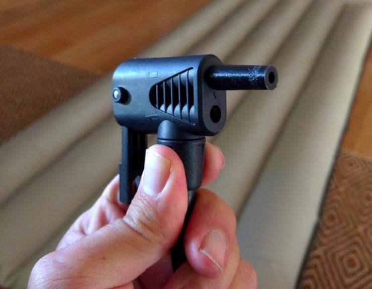 Schrader (Bicycle Pump) to Pool Float Valve Adapter