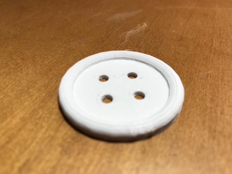 Shirt button - 4 holes