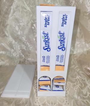 2 section single serve drink packet holder v2