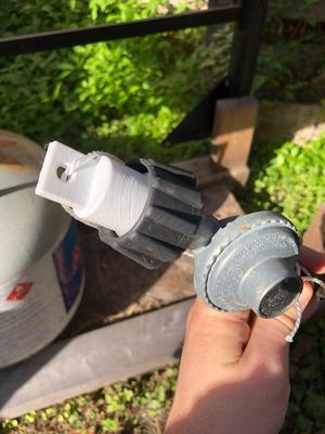 Propane Inlet Plug Cover qcc qcc1