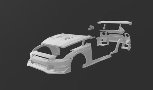 gtr r35 top secret 1/24