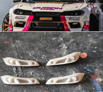 car headlights Nissan s15 d1 1/24