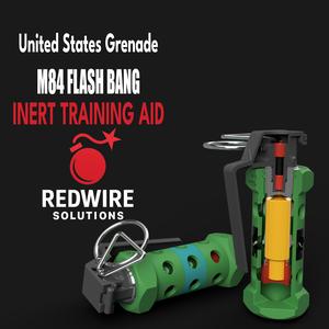 M84 Flashbang – Full & Cutaway 3D Model