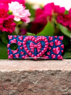 Coquette Bow Cake Stanley Lid Toppers