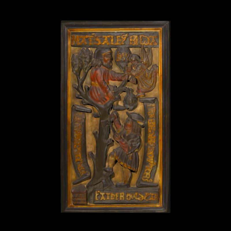 Panel illustrating the story of Methuselah (?)