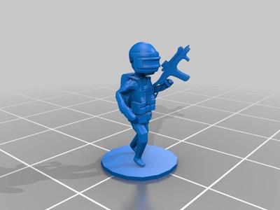PUBG chibi character