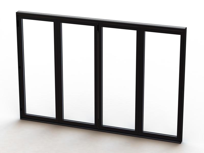 Aluminium Bifold Door 4 Panels