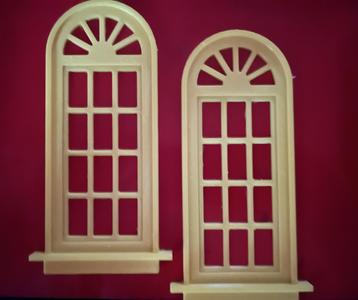 1/12 Dollhouse window (Model No.11)