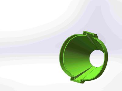 High-Velocity Fan Air Intake