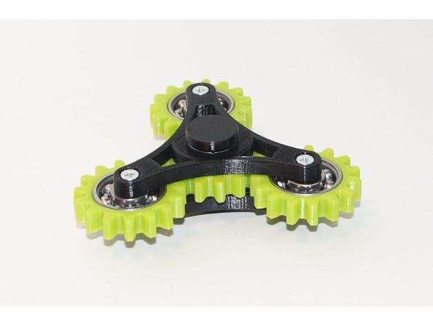 New Hand spinner four gears