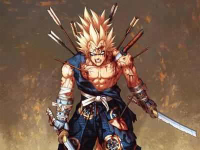 Samurai SSJ Vegeta