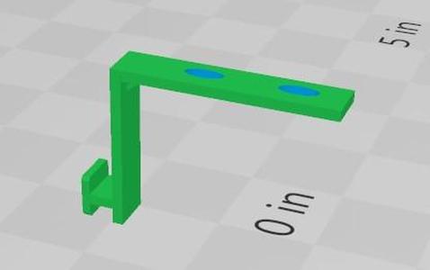 Window Blind Valance Bracket