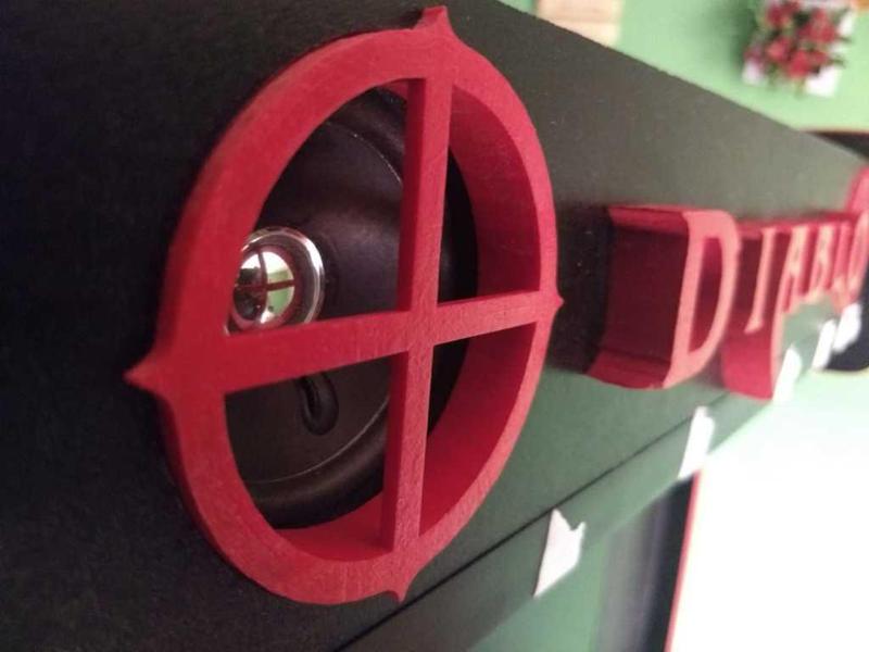 Mascara Diablo - Modelo 1