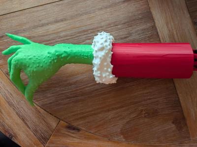 Grinch Hand with in built bracket