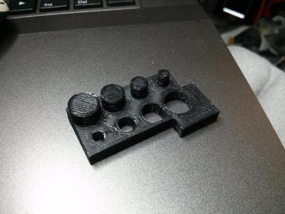 Pegs and holes calibration