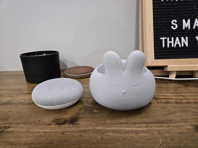 Cute Rabbit Google Home Mini / Nest Mini Dock