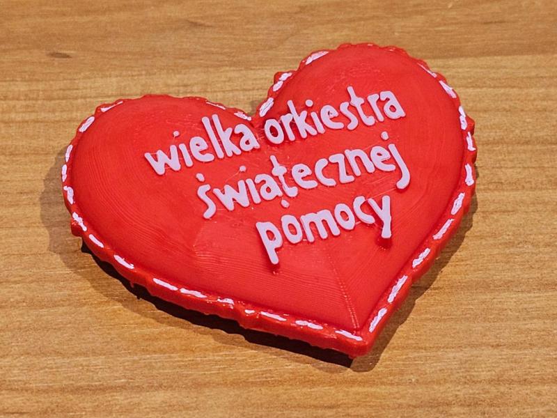WOŚP WOSP Wieka Orkiestra Świątecznej Pomocy heart