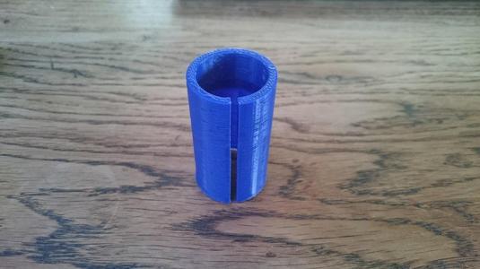 Seat post to handlebar shim (22.4mm --> 28.4mm)