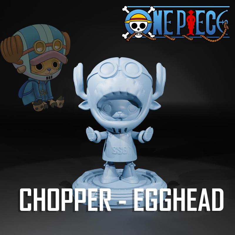 CHOPPER EGGHEAD - ONE PIECE FANART