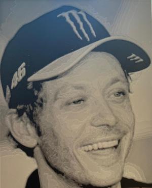 Valentino Rossi Portrait