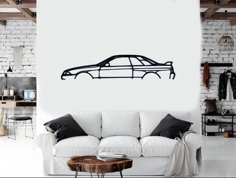 Nissan Skyline GT-R32 Side Silhouette