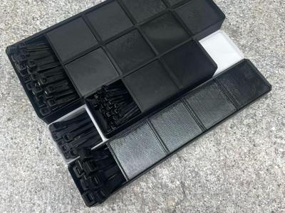 Gridfinity zip ties bin