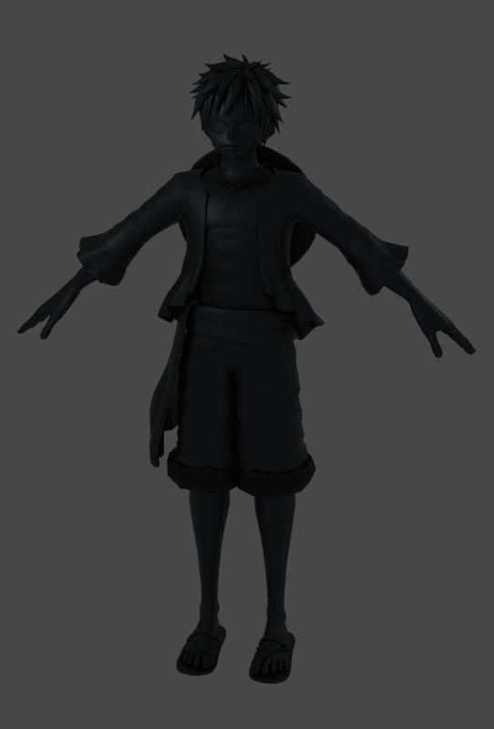 One Piece Odyssey - Luffy Model