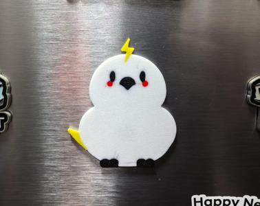 Chick Refrigerator Magnet