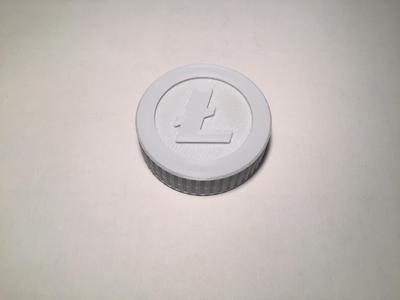 Litecoin Screw Top Container