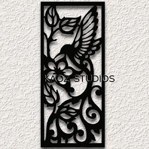 hummingbird wall art humming bird wall decor birds and flowers decoration garden