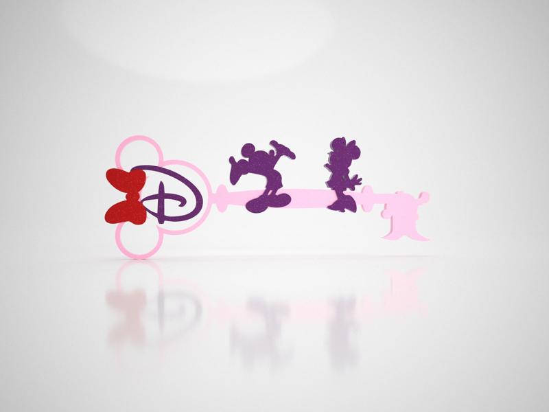 DISNEY KEY - Mickey & Minnie