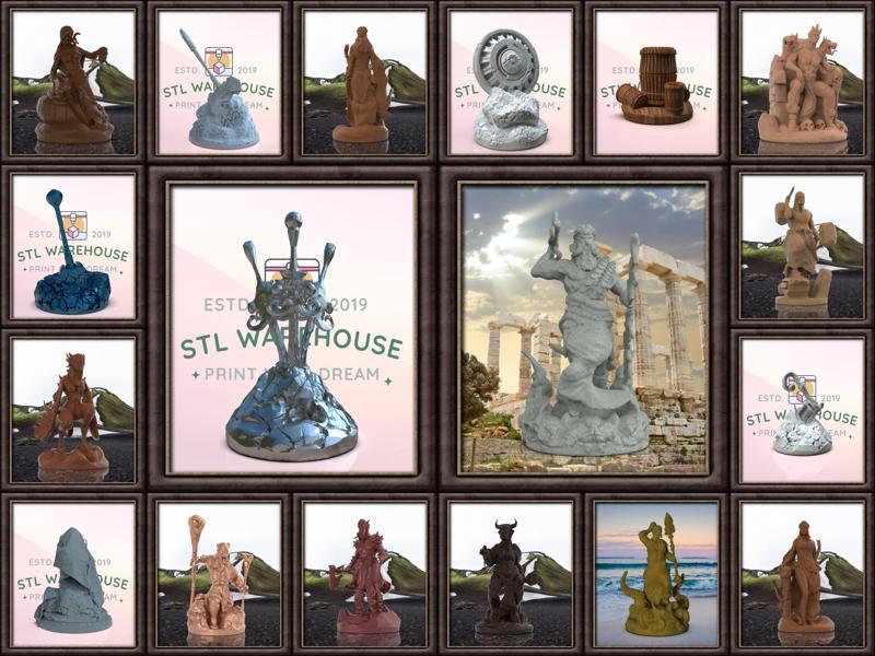 Greek Gods - Entire collection