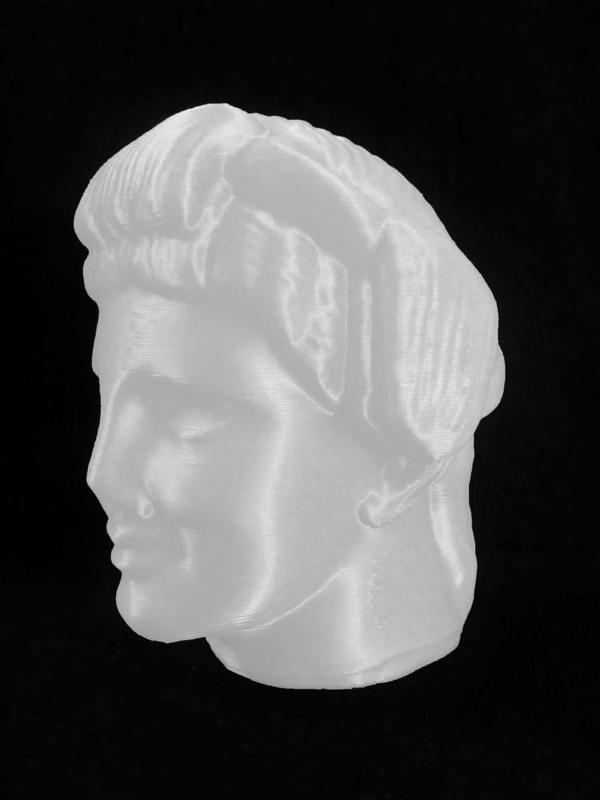 Marble Head of Apollo at The Metropolitan Museum of Art, New York