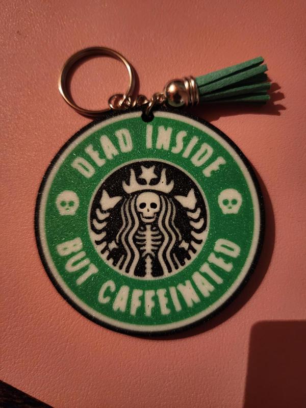 Dead Inside Keychain