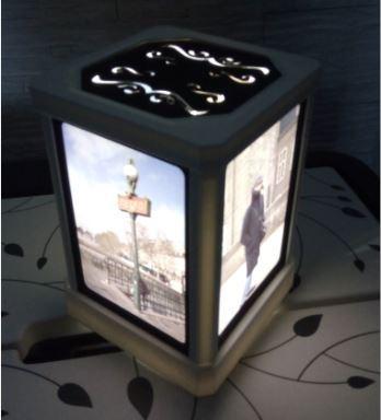 Lampe à poser personnalisable