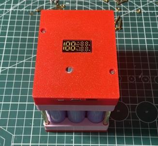 DIY 50,000 mAh Solderless Power Bank; 21700 Battery Pack