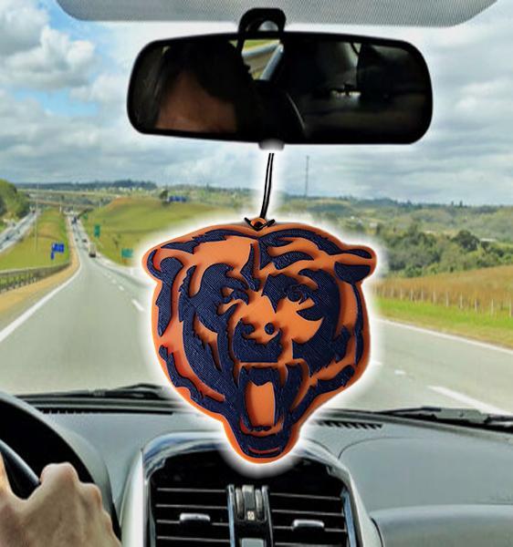Chicago Bears Car Rearview Mirror Ornament