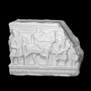 Alabaster cinerary urn