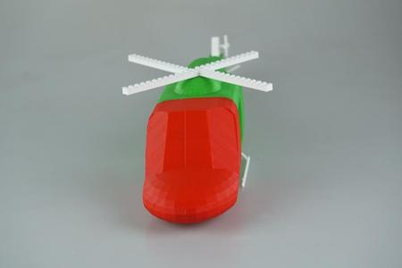 Dual Extrusion Moving Helicopter