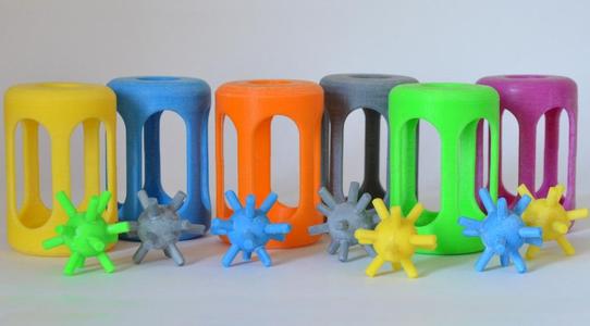 Hedgehog in the cage